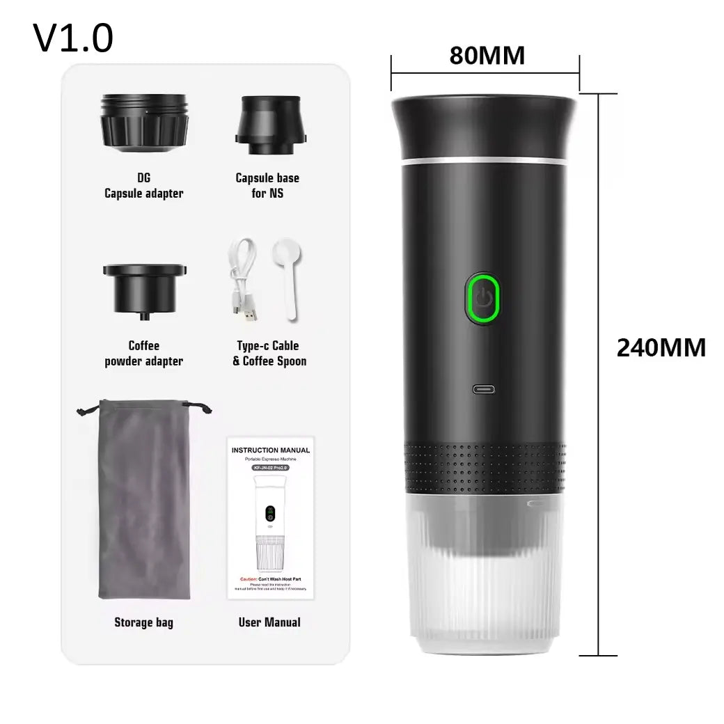 BrewGo Portable Coffee Machine