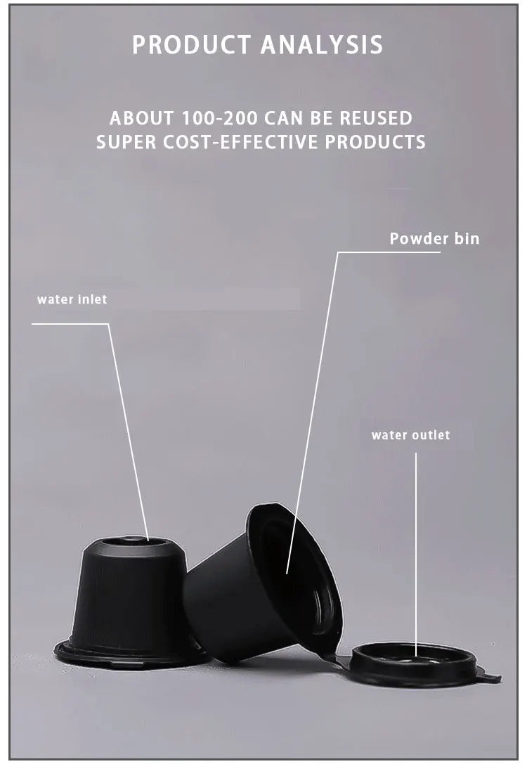 Eco Reusable Coffee Capsules