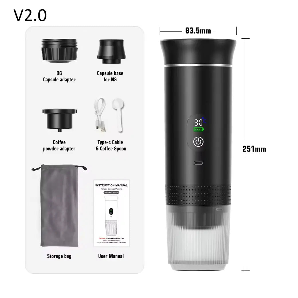 BrewGo Portable Coffee Machine